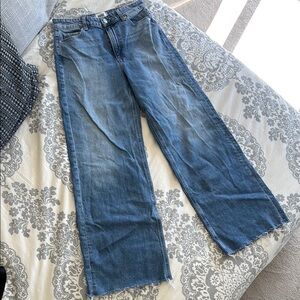 PAIGE Blue Flare & Wide Leg Anessa 31 Jeans